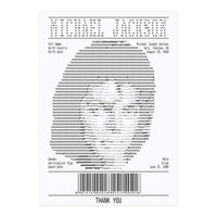 Receipt Art Michael Jackson (Print Only)