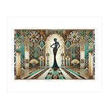 Art Deco Glamour Woman (Print Only) thumbnail