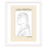 La Bella Principessa – Leonardo Da Vinci Ascii Art thumbnail