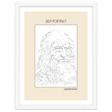 Self Portrait – Leonardo Da Vinci (ascii Art) thumbnail