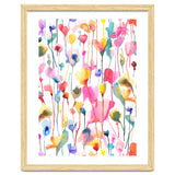 Watercolour Colourful Wild Flowers thumbnail