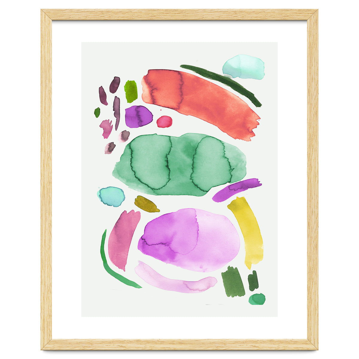 Watercolor Abstract Bold II