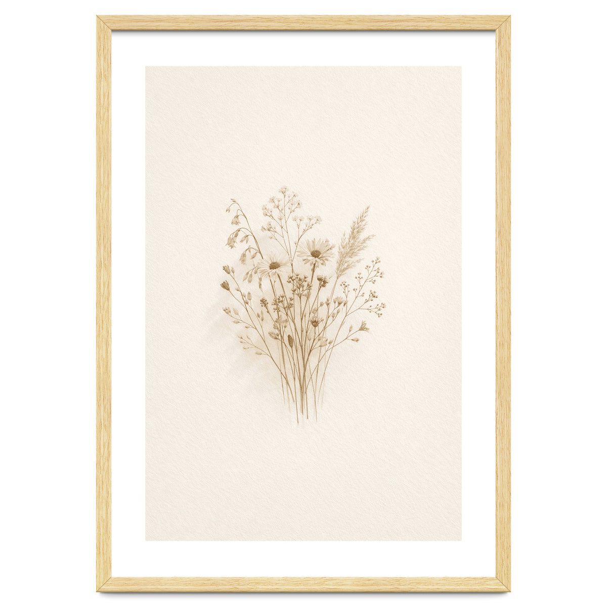 Minimalist Japandi Textures in Warm