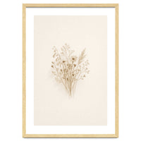 Minimalist Japandi Textures in Warm