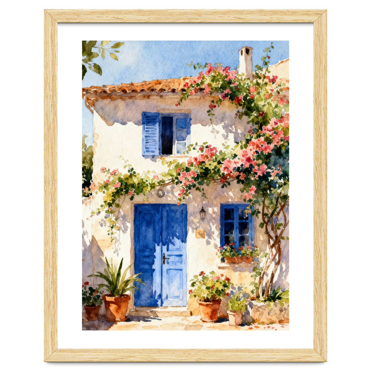 Matisse Inspired Front House