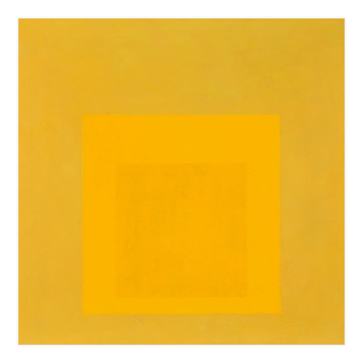 JOSEF ALBERS - HOMAGE TO THE SQUARE YELLOW (Print Only)