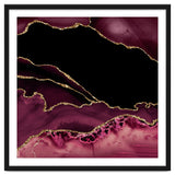 Burgundy & Gold Agate Texture 14 thumbnail