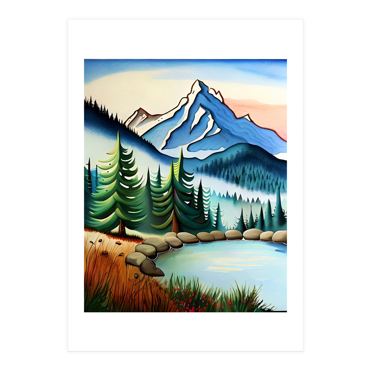 Serenity Unveiled (Print Only)