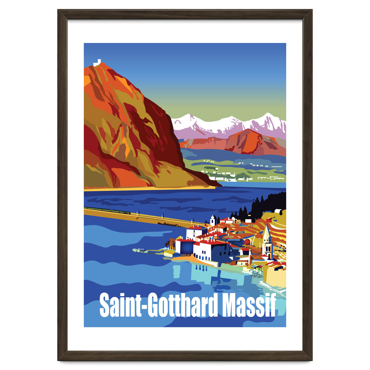 Saint Gotthard Massif, Switzerland