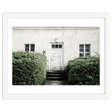 White door K between the green botanical gate thumbnail