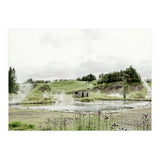 A natural hot spring bath - Iceland  (Print Only) thumbnail