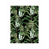 Banano Leaves Dark Jungle (Print Only) thumbnail