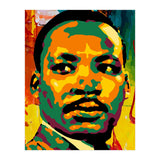Martin Luther King Jr Abstract Art (Print Only) thumbnail