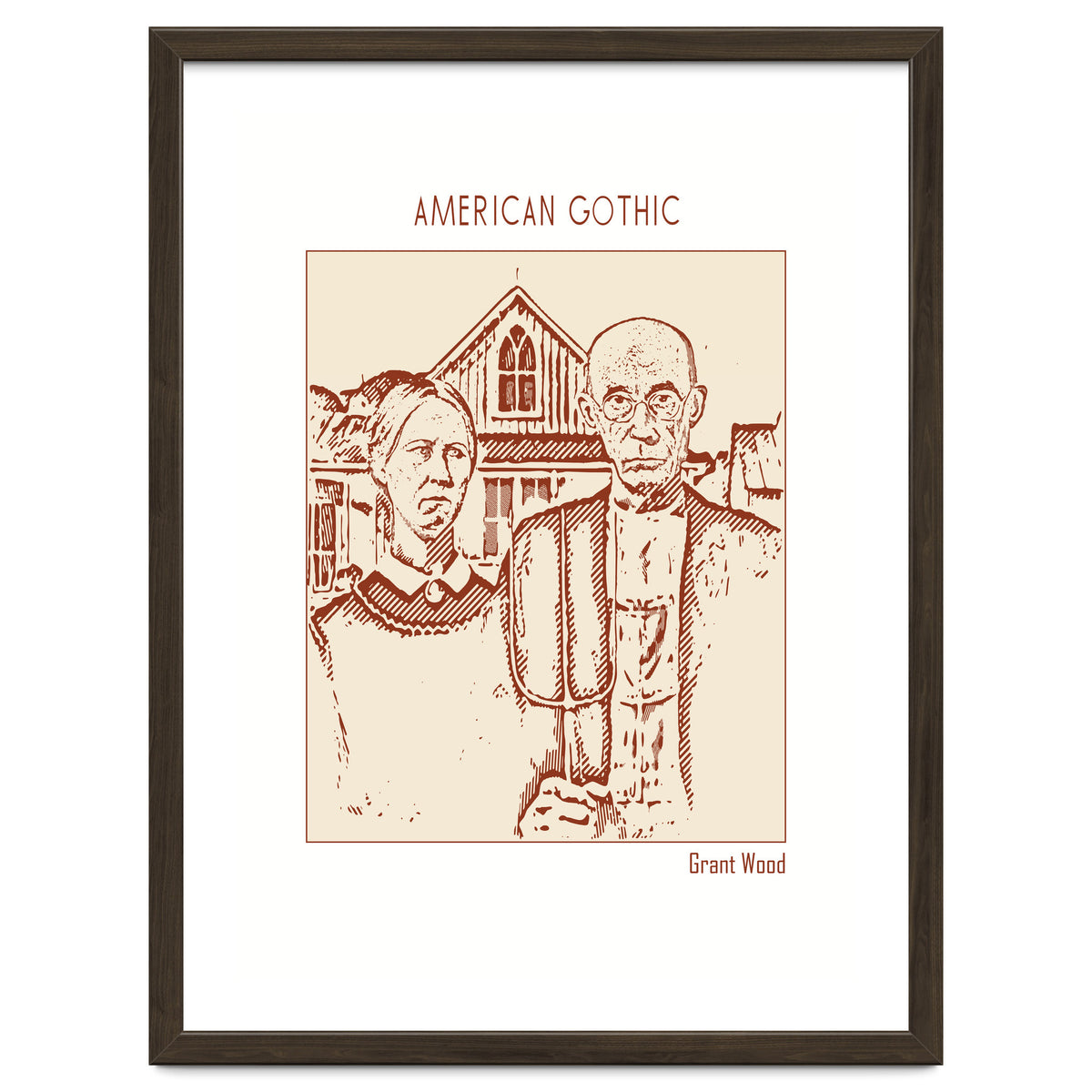 American Gothic – Grant Wood