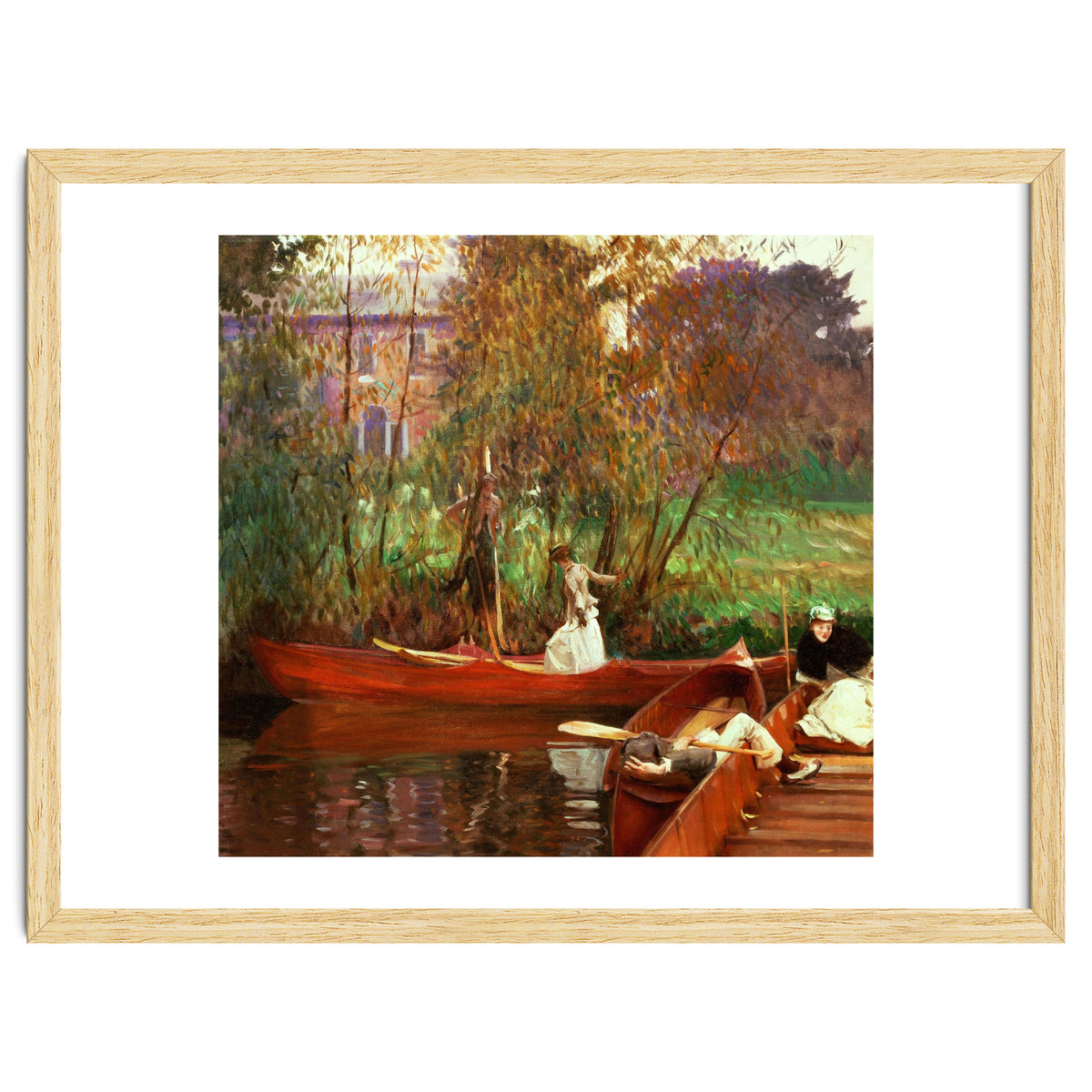 John Singer Sargent / 'The Boating Party', 1889, Oil on canvas, 88 x 92 cm.