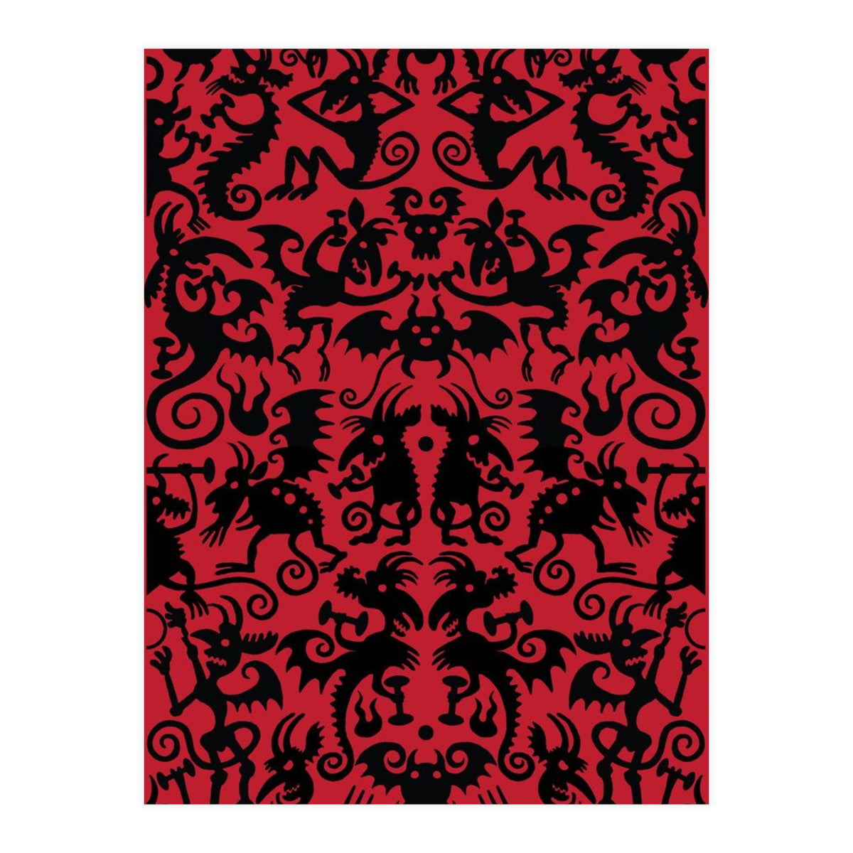 Crimson Chaos and the Symphony of the Underworld (Print Only)