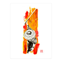 Samurai From Above (Print Only)