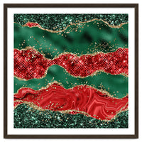 Christmas Glitter Agate Texture 06