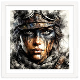 Warrior Woman With Aviator Goggles thumbnail