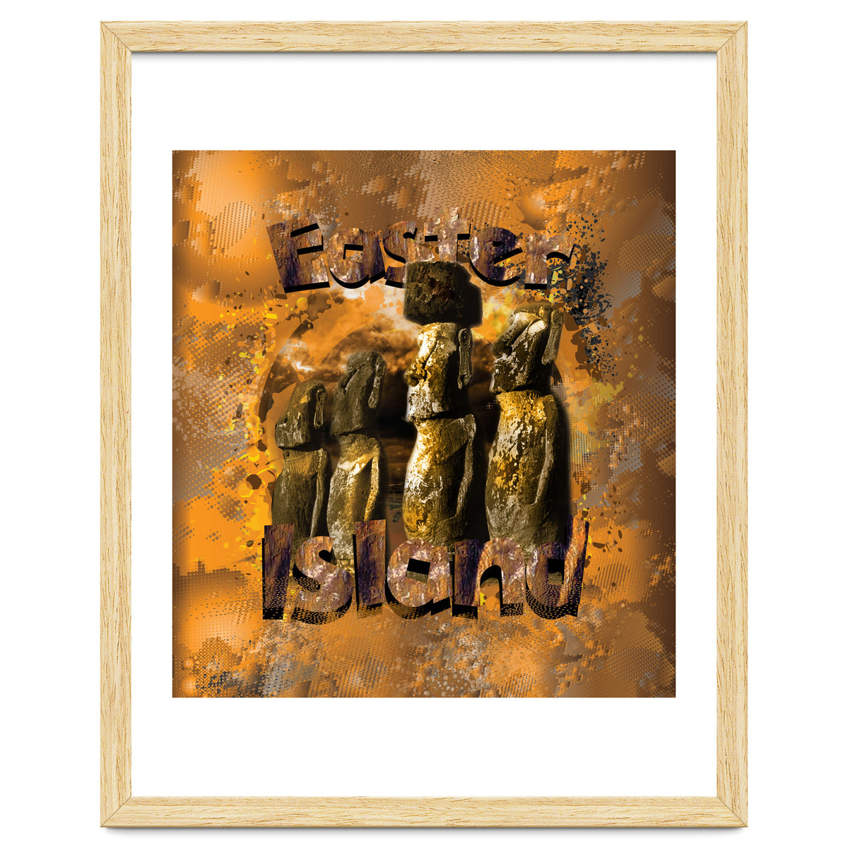 Easter Island Statues Polynesia