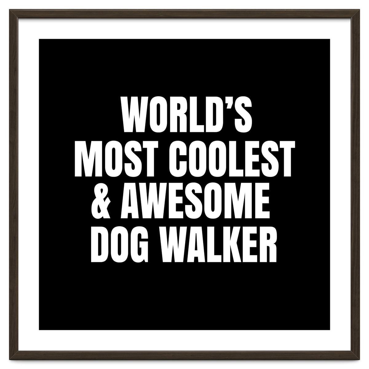 World's most coolest and awesome dog walker