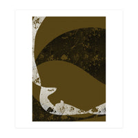 Black and White Rough Scratches (Print Only)