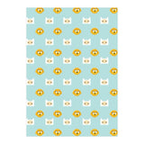 Minimalist Finn And Jake Seamless Cartoon Pattern (Print Only) thumbnail