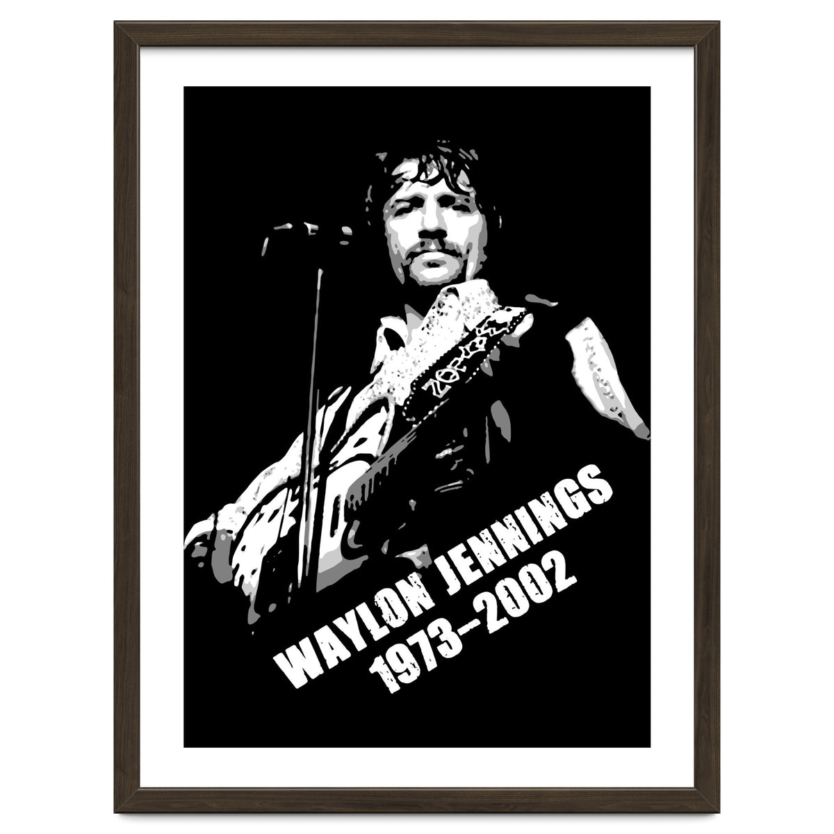 Waylon Jennings American Musician Legend