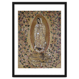 VIRGIN DE GUADALUPE - 1697 - ENCONCHADO PAINTING. JUAN y MIGUEL GONZALEZ PINTORES siglo XVII. thumbnail
