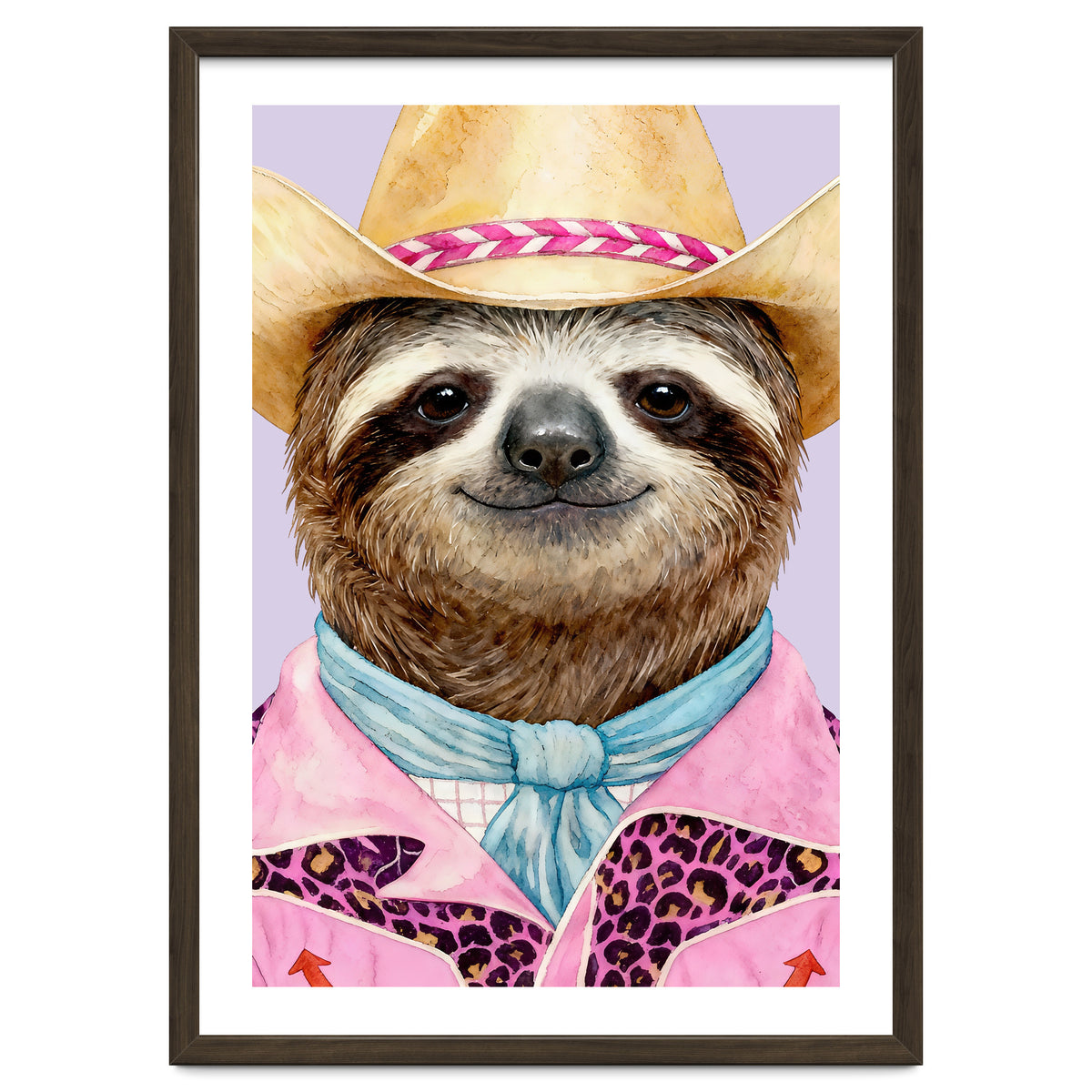 Sloth Wild Cowboy fashion