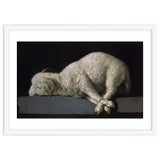Agnus Dei - ca.1635-40 - oil on canvas - 37,3 x 62 cm - Spanish Baroque - NP 7293. thumbnail