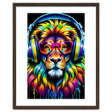 A Lion In Glasses Listens To Music thumbnail