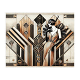 Gatsby Glamour Art Deco Scene (Print Only) thumbnail
