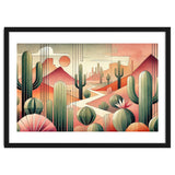 Art Deco Desert Cacti thumbnail