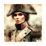 Napoleonic Officer Woman Portrait (Print Only) thumbnail