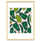 Banana Leaf Blush #society6 #decor #buyart thumbnail