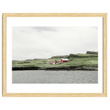 Red house on the shore - Iceland thumbnail
