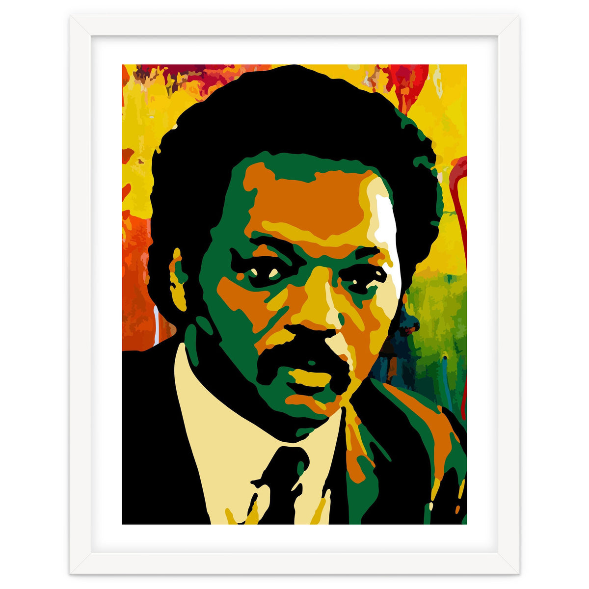Jesse Jackson Colorful Abstract Art 2