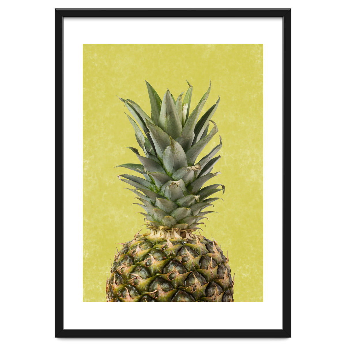 Pineapple Crown, Tropical Summer Fruit Art