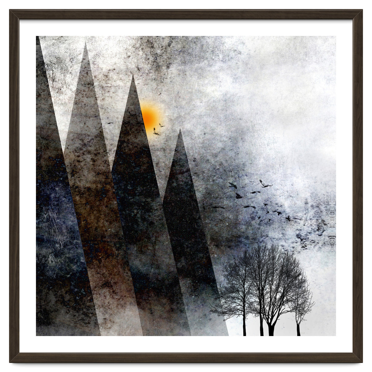 Trees Under Magic Mountains 7-D