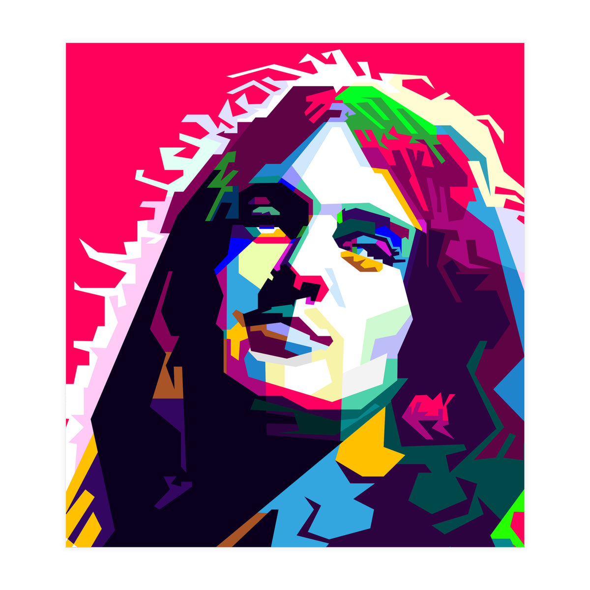 Ian Gillan Hard Rock Singer WPAP Trending Now (Print Only)