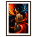 The Beauty of a Woman in an Exotic Pose thumbnail