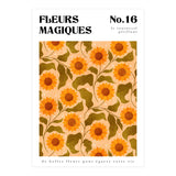 Magical Flowers No.16 Sparkling Sunflowers (Print Only) thumbnail