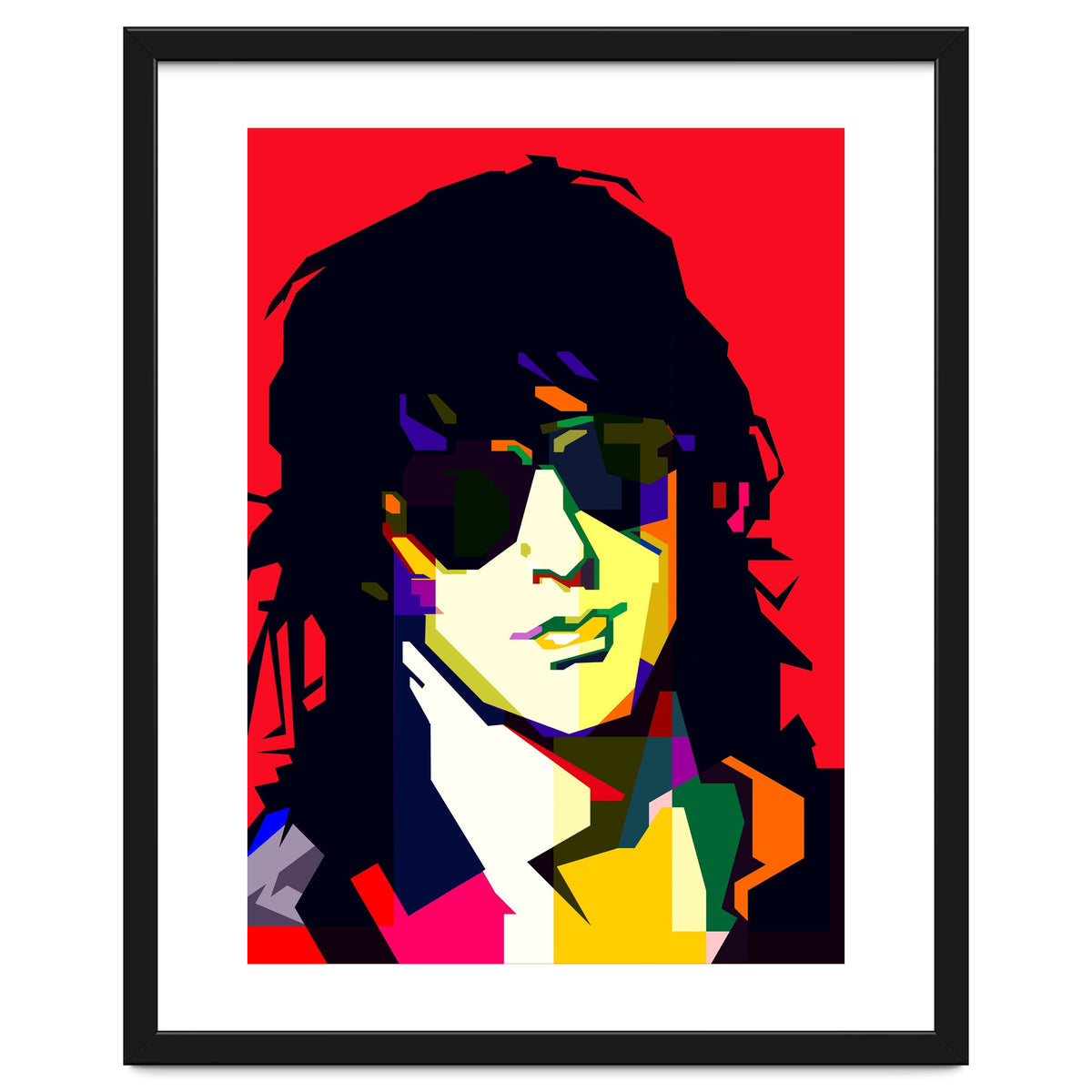 Izzy Stradlin Guitarist Pop Art WPAP