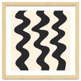 Squiggly Lines - monochrome thumbnail