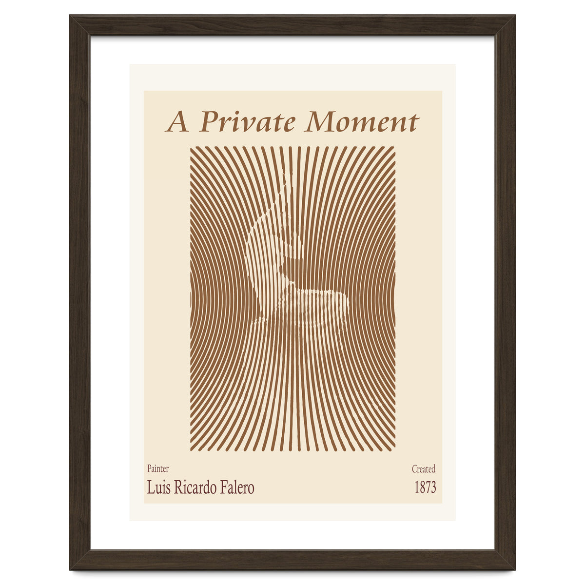 A Private Moment by Luis Ricardo Falero