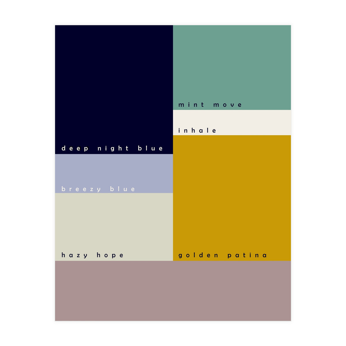 expectant iteration colored emotions (Print Only)