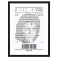 Receipt Art Michael Jackson