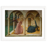 The Annunciation. Fresco in the former dormitory of the Dominican monastery San Marco, Florence. thumbnail