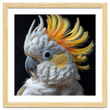 White Cockatoo With Yellow Crest Portrait thumbnail